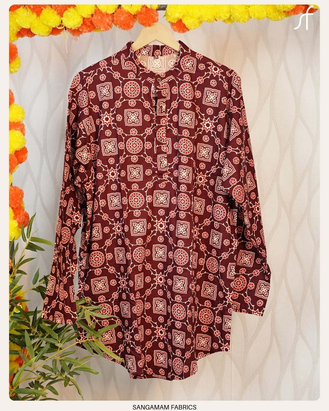 AJRAKH COTTON KURTA