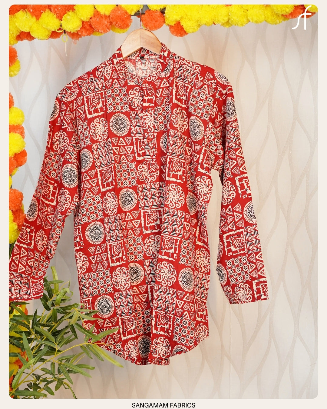 AJRAKH COTTON KURTA