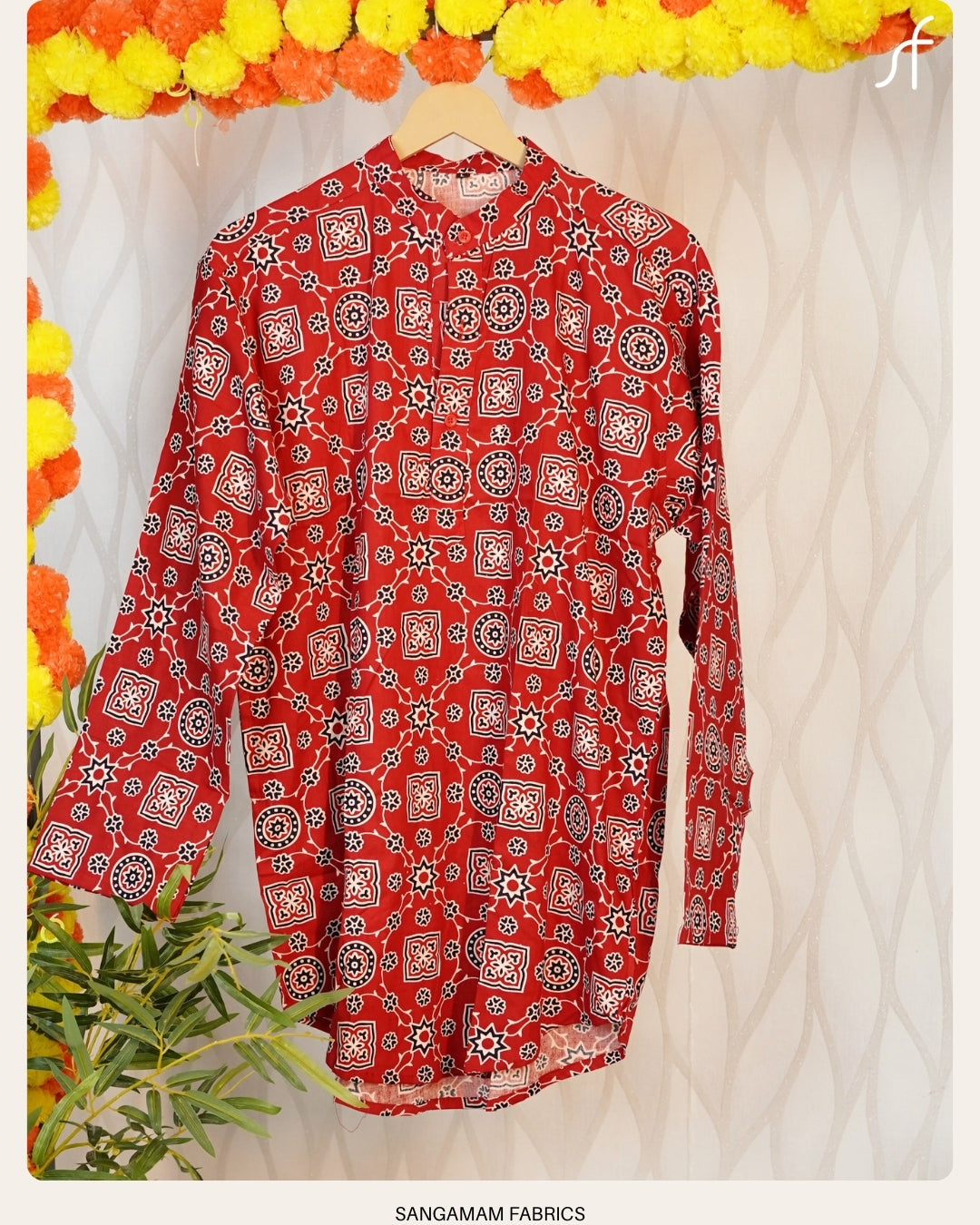 AJRAKH COTTON KURTA