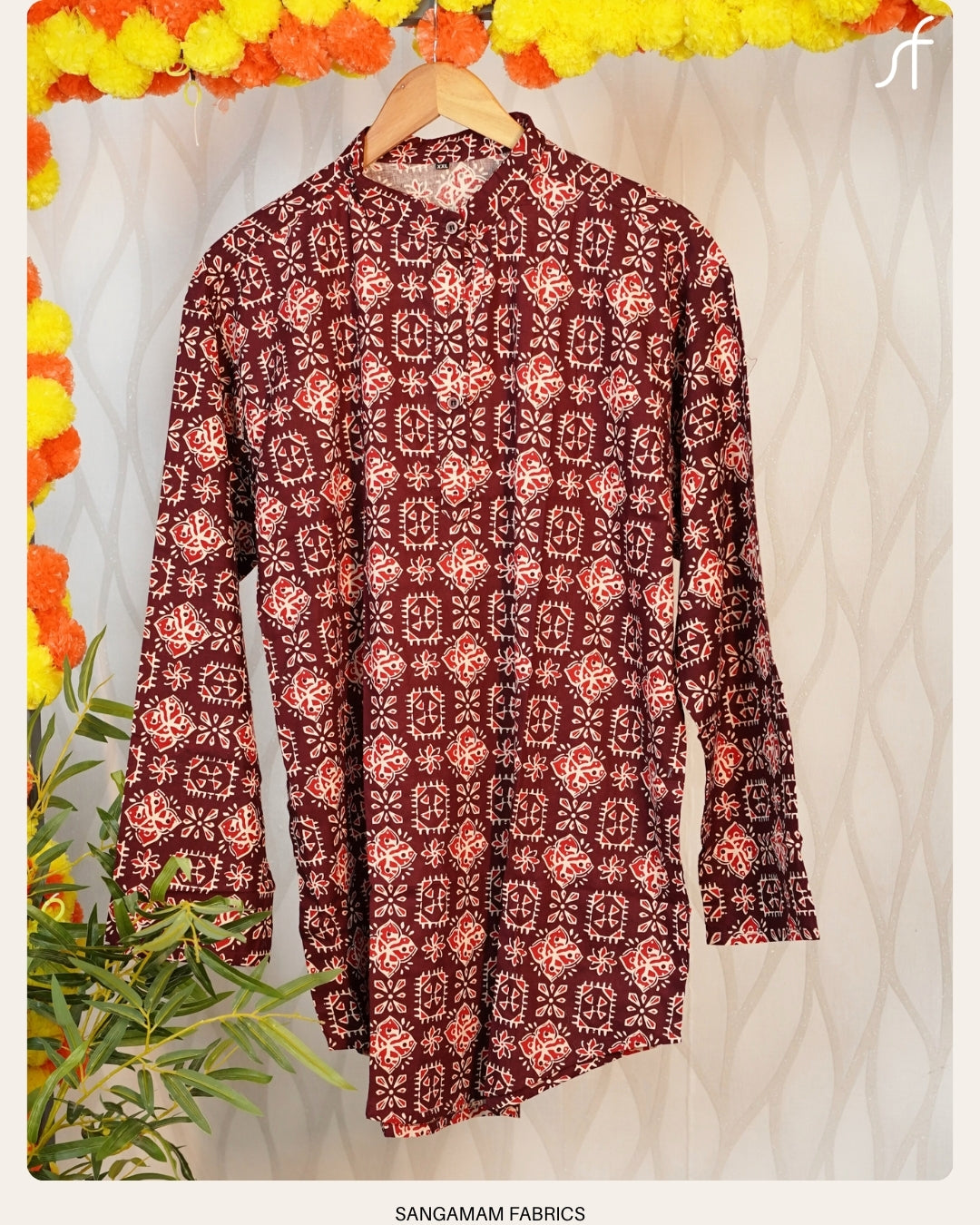 AJRAKH COTTON KURTA