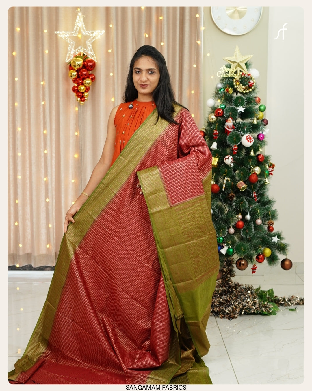 CHANDERI SILK BANARASI SAREE
