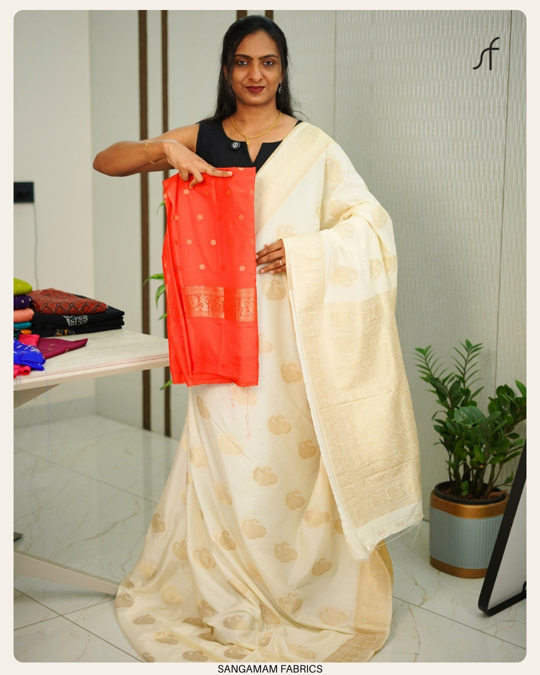 GEORGETTE BANARASI SAREE