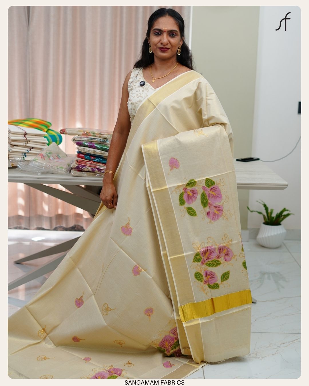 TISSUE SET SAREE
