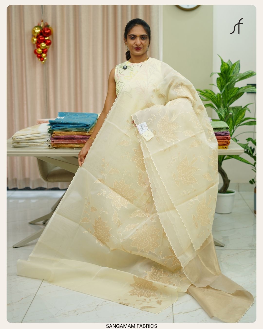 ORGANZA SAREE
