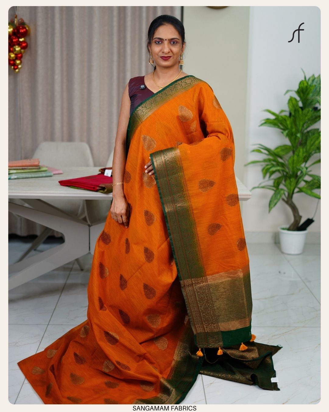 SEMI JUTE SAREE