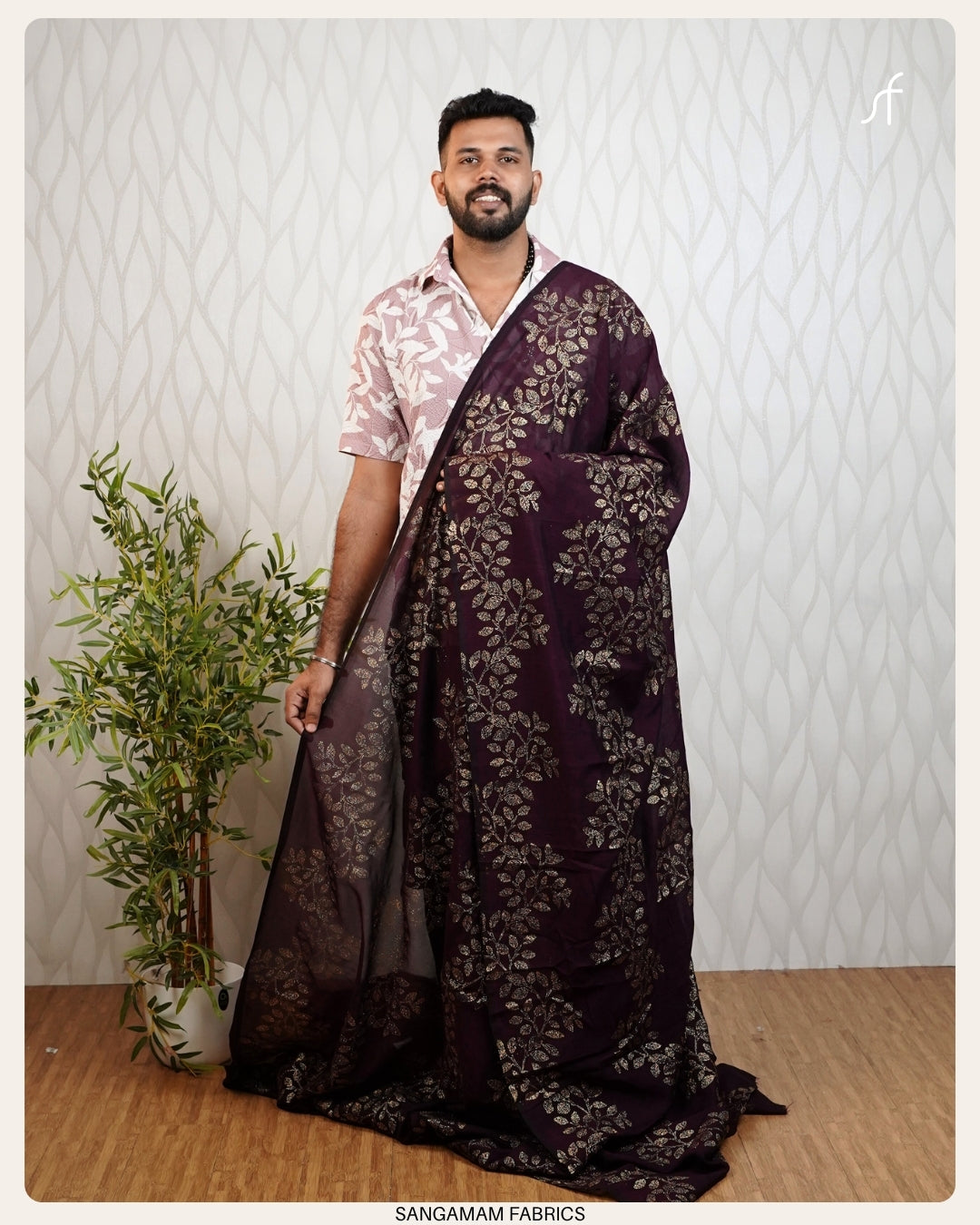 VICHITRA SILK GLITTER SAREE