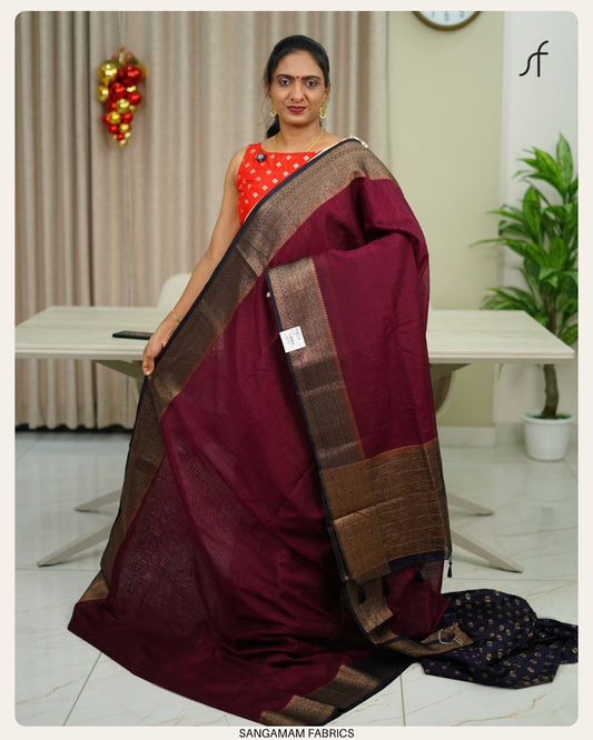SEMI JUTE SAREE