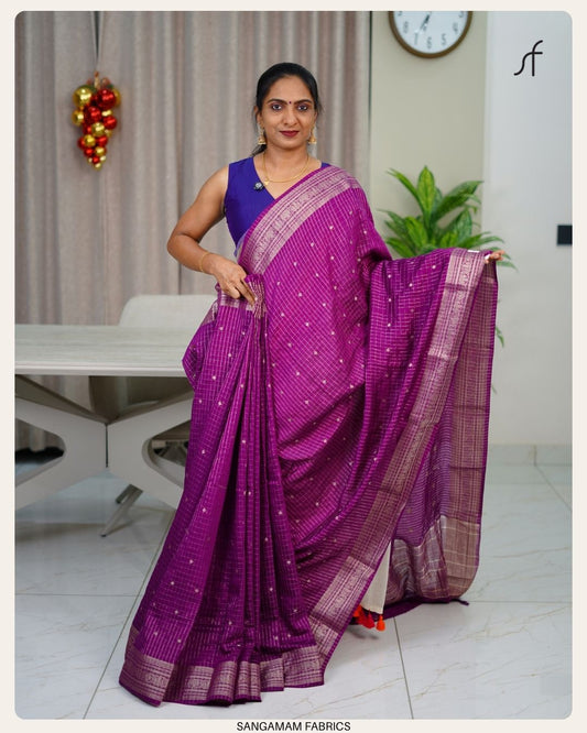 SEMI DOLA SILK SAREE
