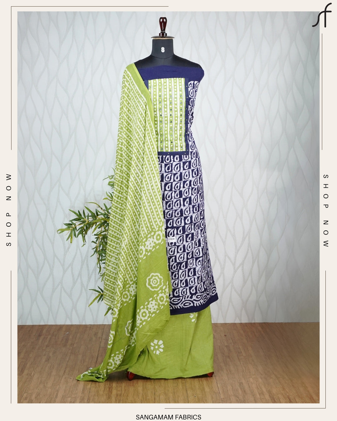 BATIK PRINTED COTTON SALWAR SUIT