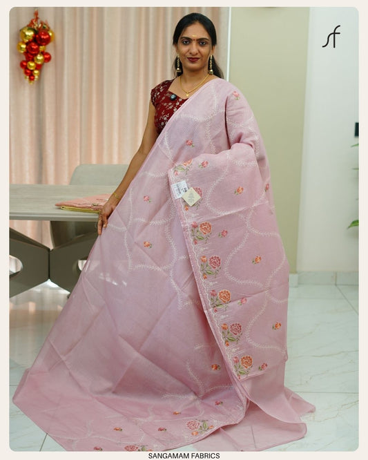 NET COTTA SAREE