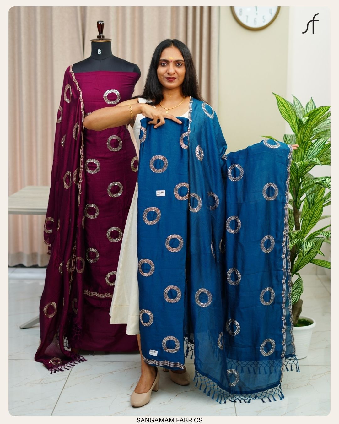 VIJITHRA SILK SALWAR SUIT