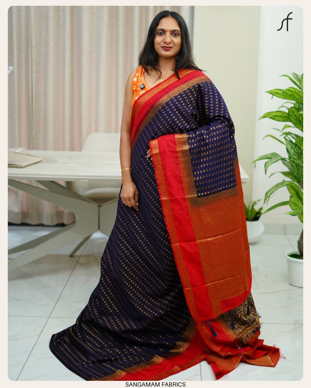 GEORGETTE BANARASI SAREE