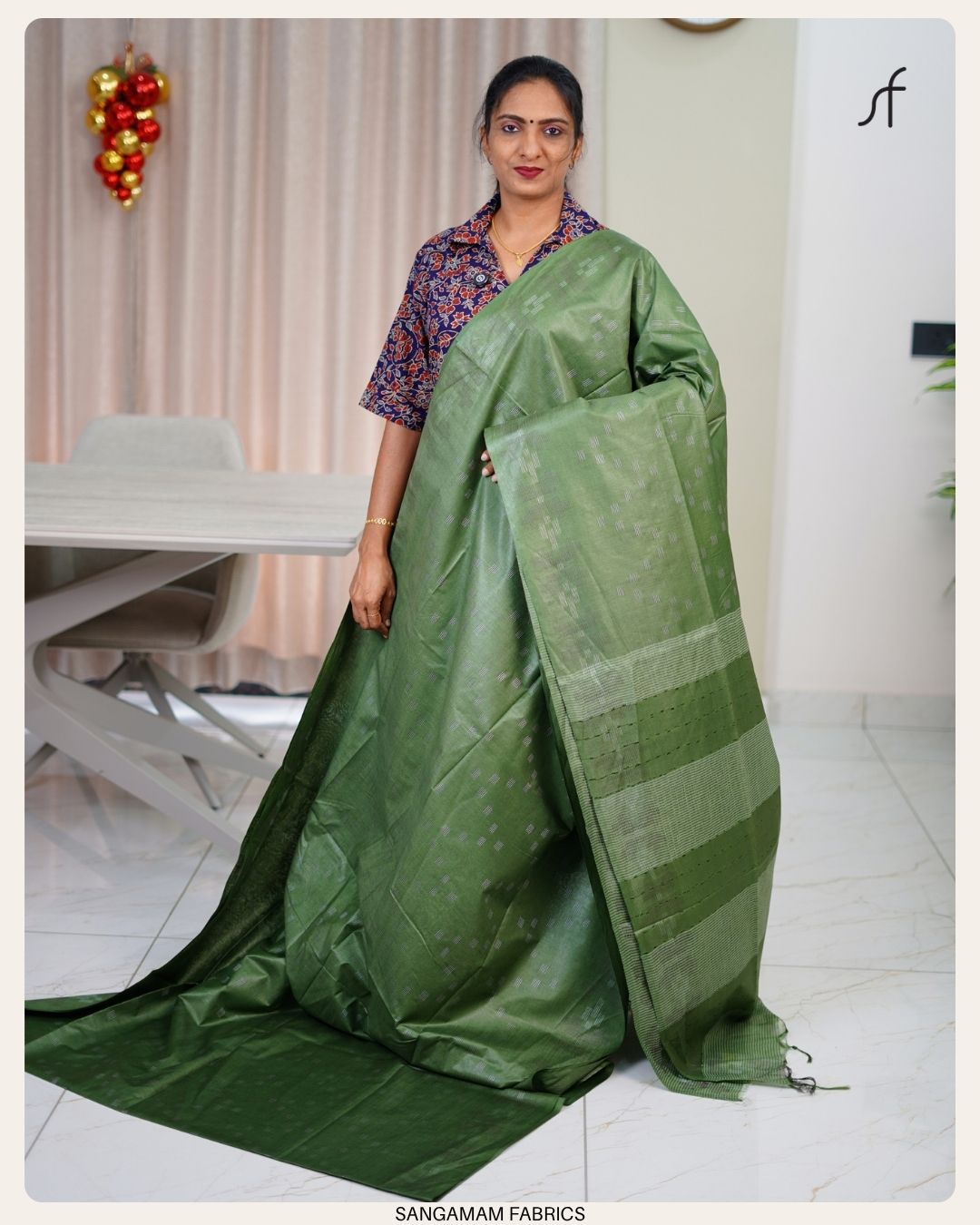 SEMI TUSSAR SILK SAREE