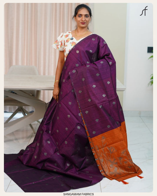 SEMI JUTE SAREE
