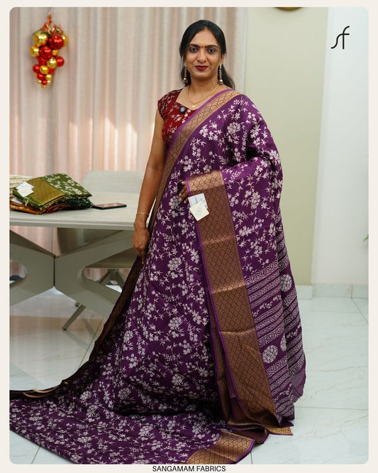 SEMI DOLA SILK SAREE