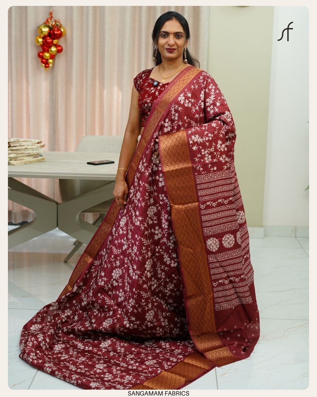 SEMI DOLA SILK SAREE