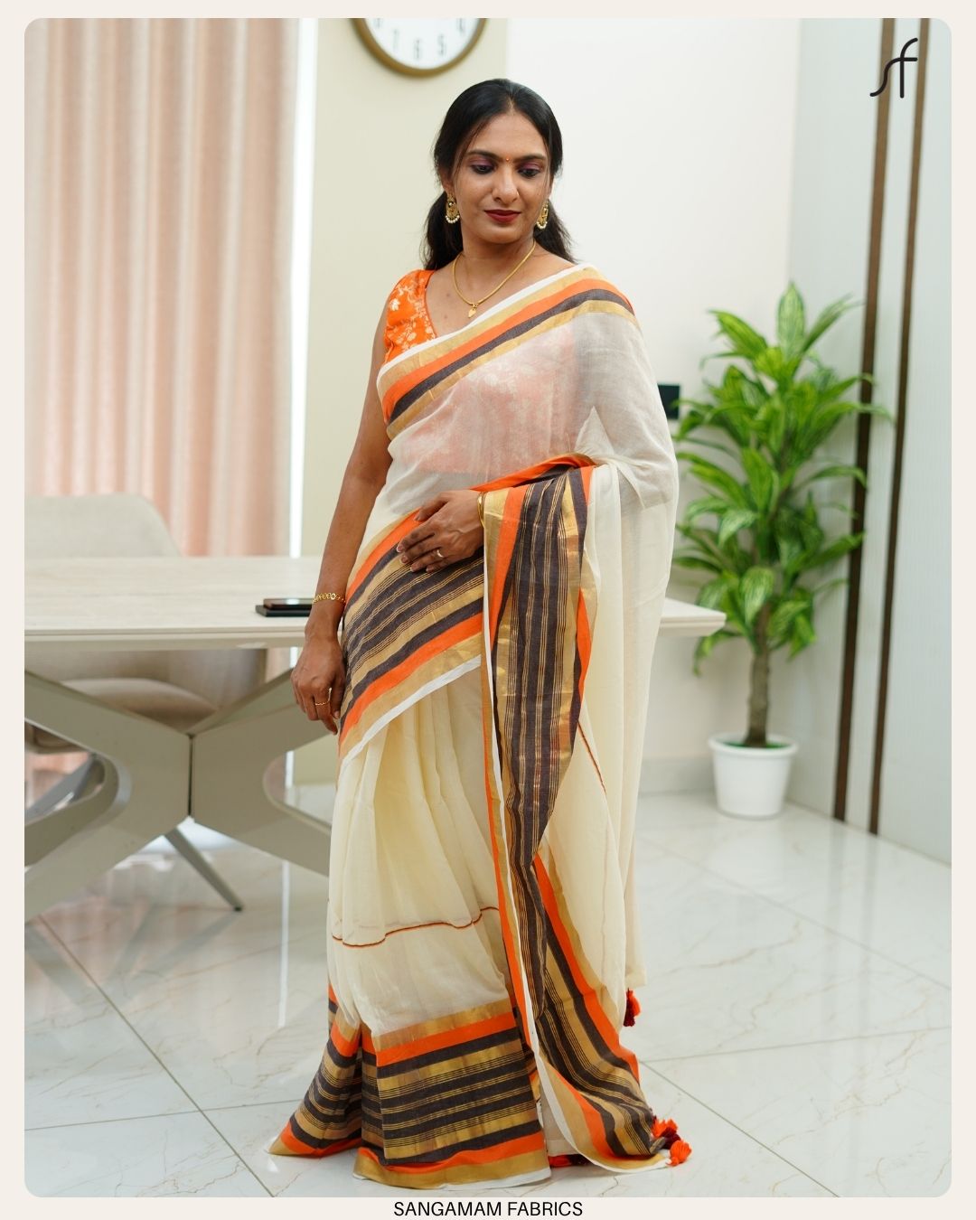 MULL COTTON SAREE