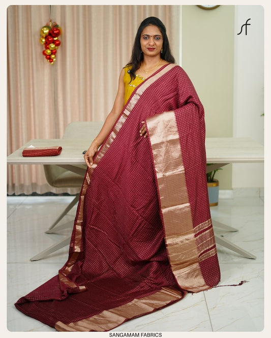 SEMI DOLA SILK SAREE