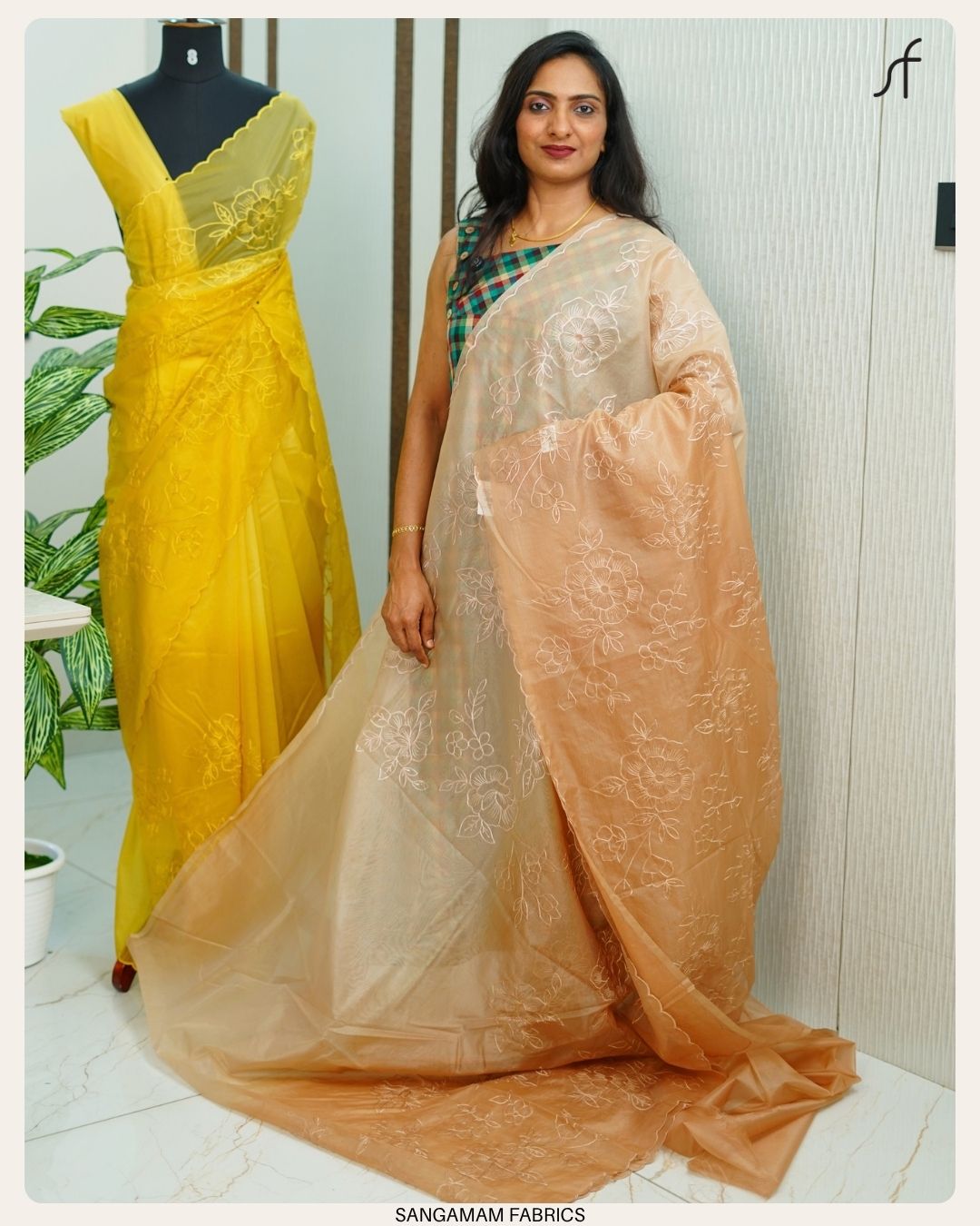 ORGANZA SAREE