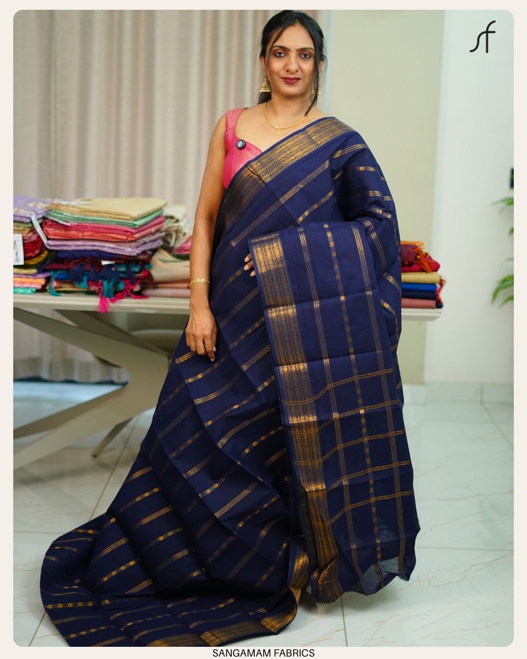 SUNGUDI COTTON SAREE