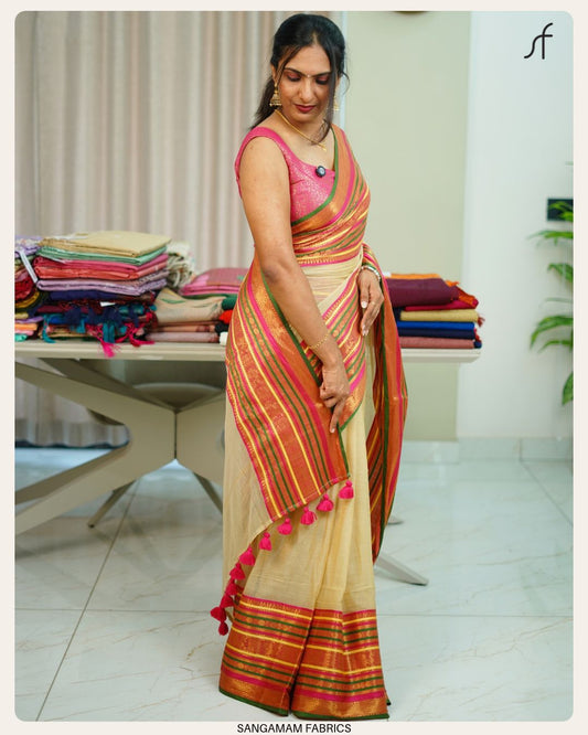 MULL COTTON SAREE