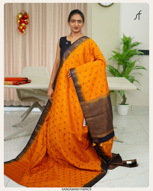 SEMI TUSSAR SILK SAREE