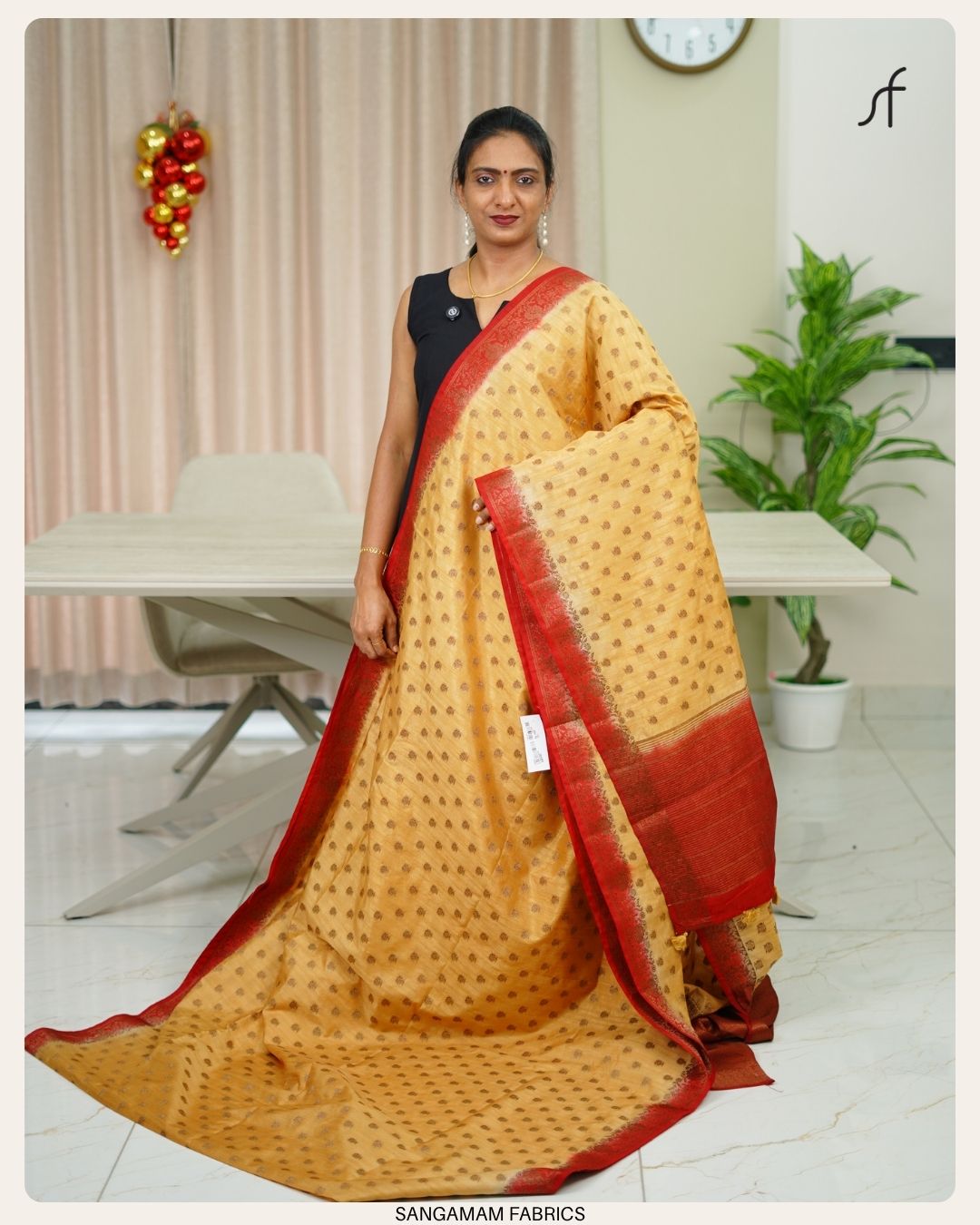 SEMI TUSSAR SILK SAREE
