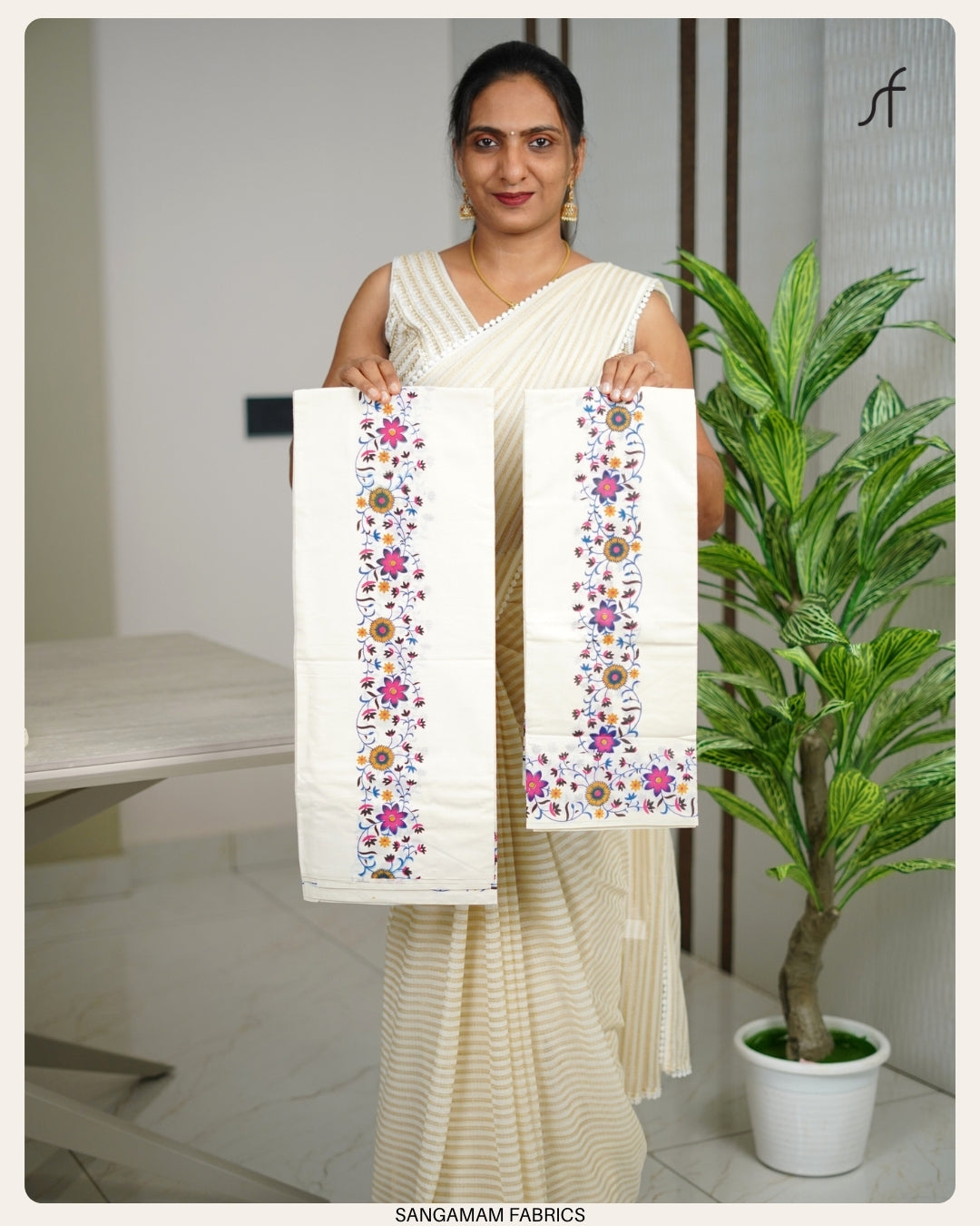 FLORAL BORDER SET MUNDU