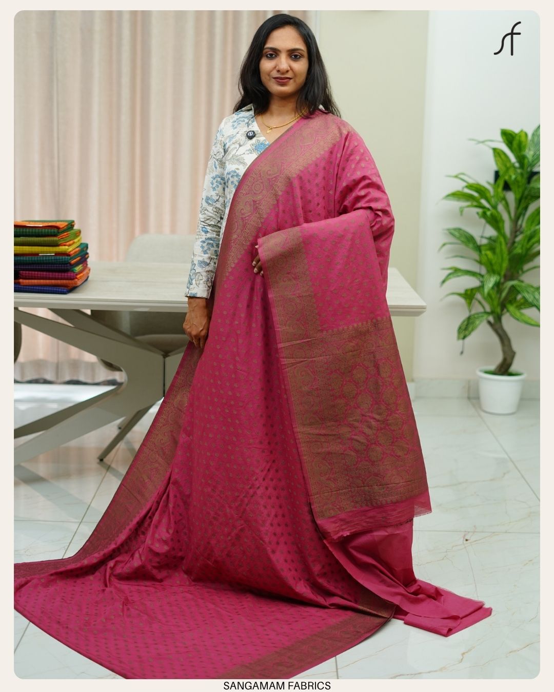 GEORGETTE BANARASI SAREE