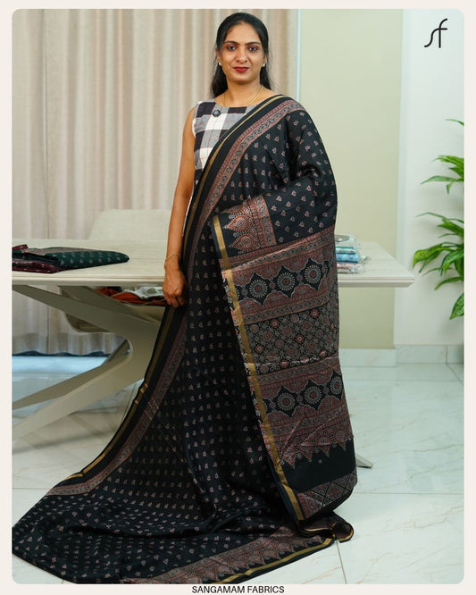 SEMI JUTE SILK SAREE
