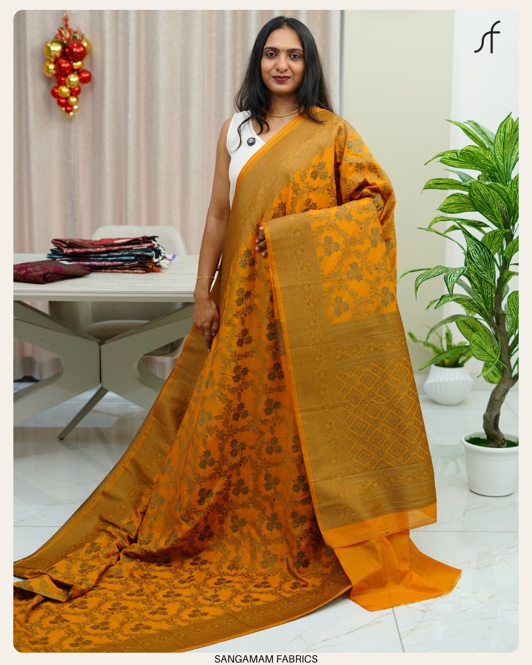 GEORGETTE BANARASI SAREE 