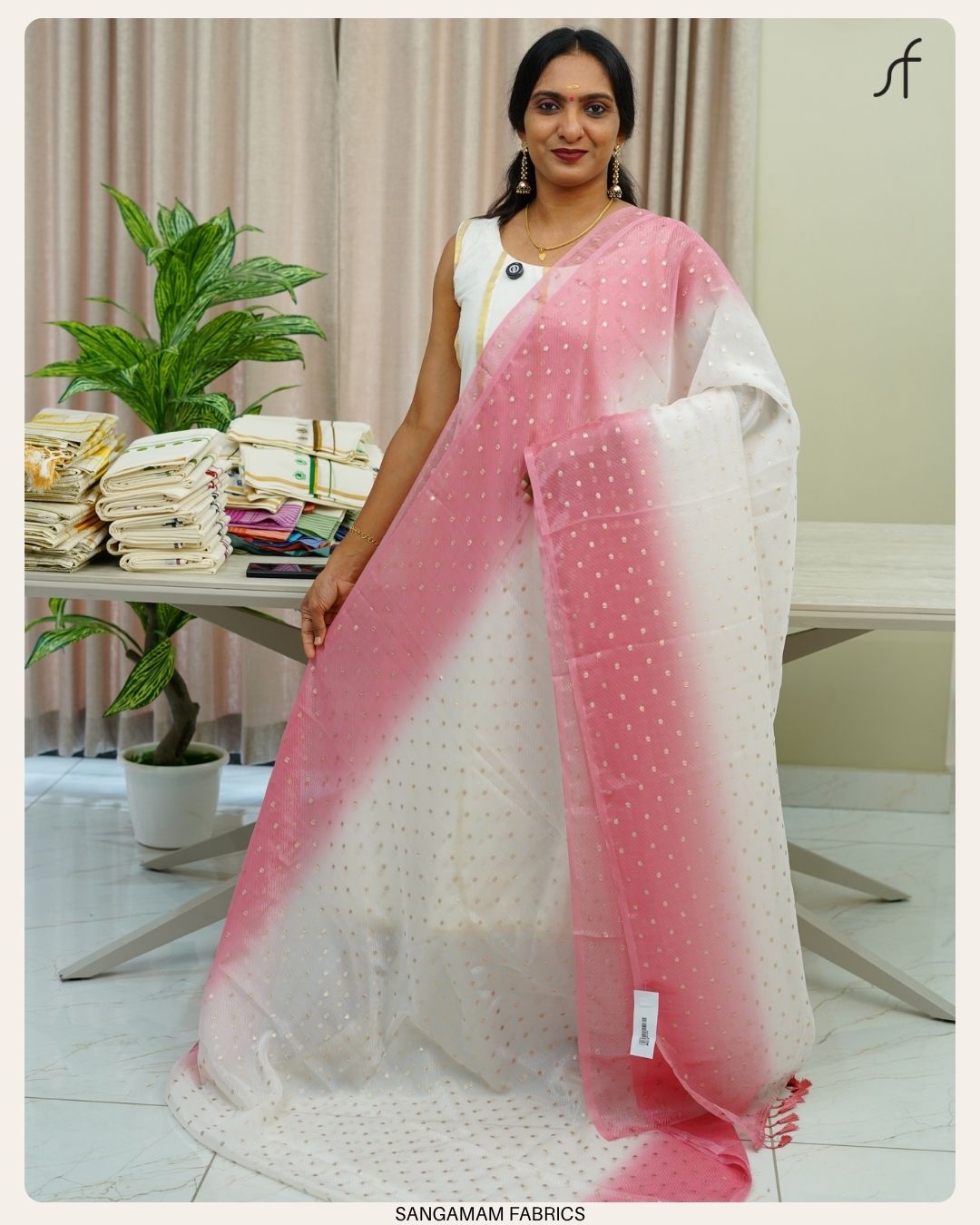  BUTTA DETAILED SAREE 