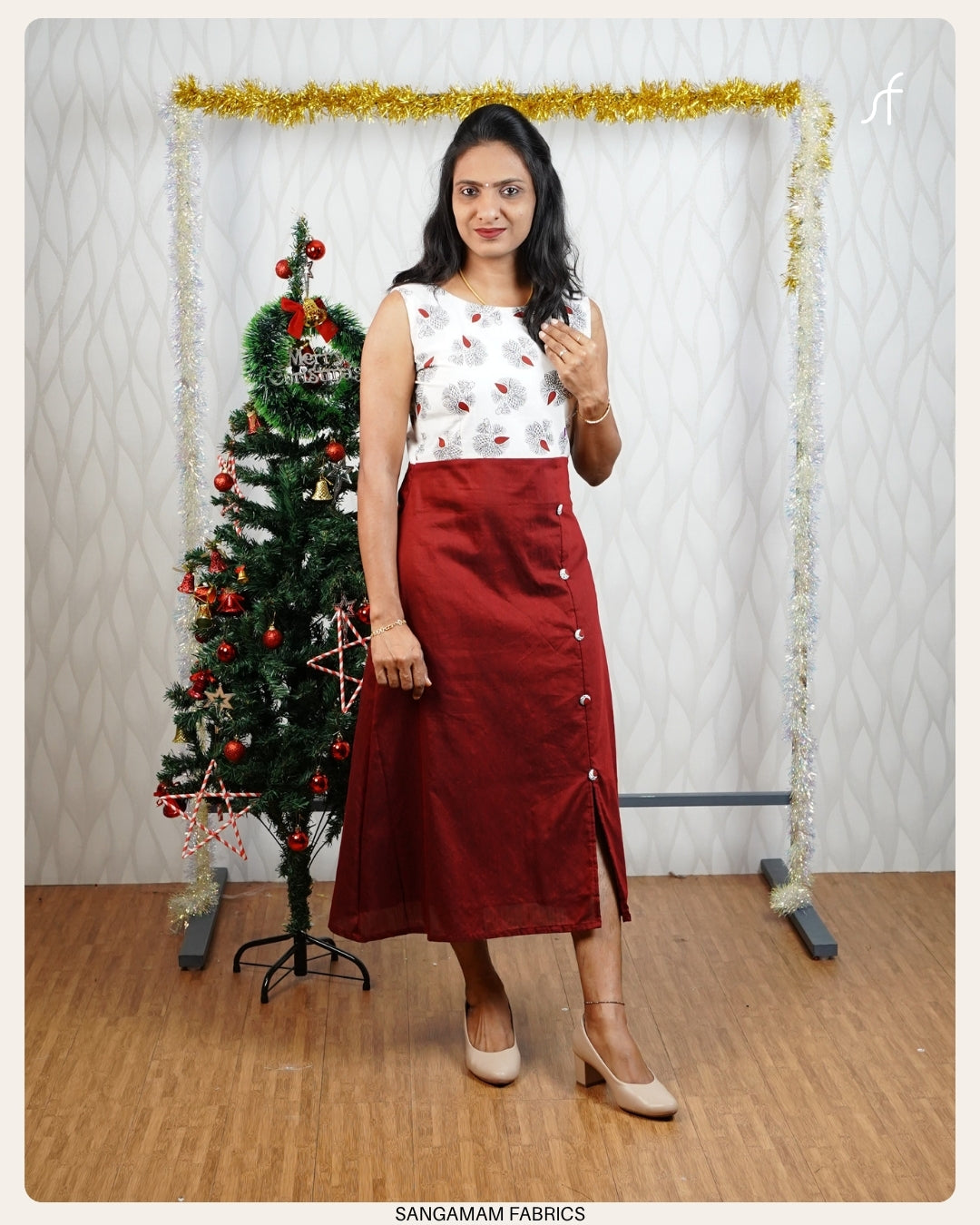 CHRISTMAS SPECIAL A-LINE DRESS