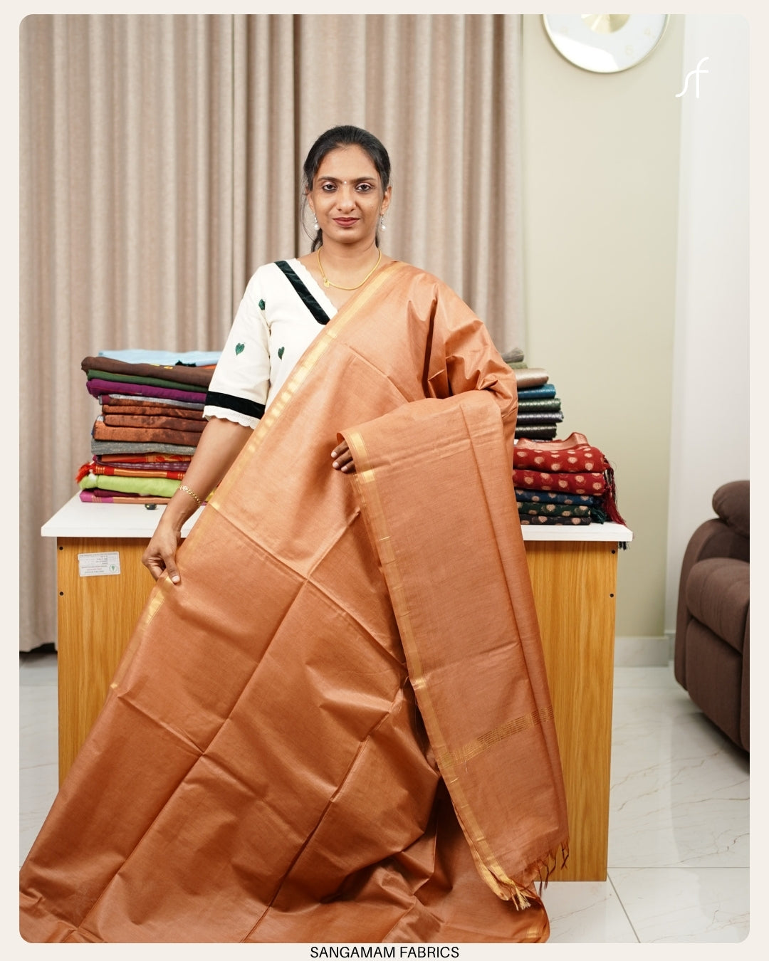 SEMI TUSSAR SILK SAREE