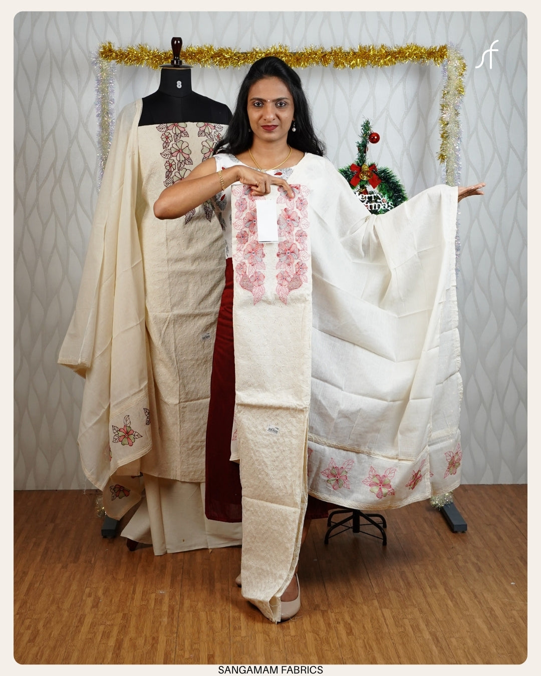 COTTON HAKOBA UNSTITCHED SALWAR SUIT