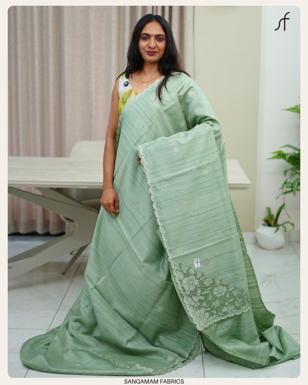 SEMI TUSSAR SILK SAREE