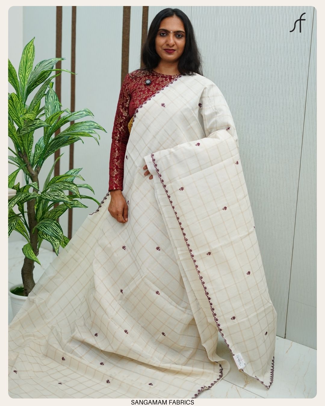 MULL CHANDERI SILK SAREE