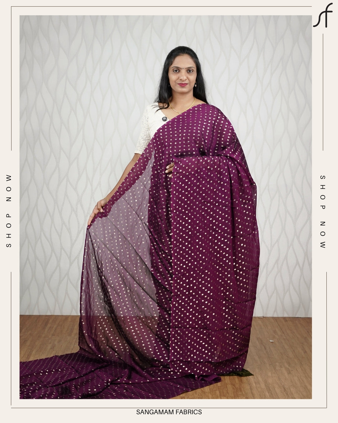 SILKY GEORGETTE SAREE