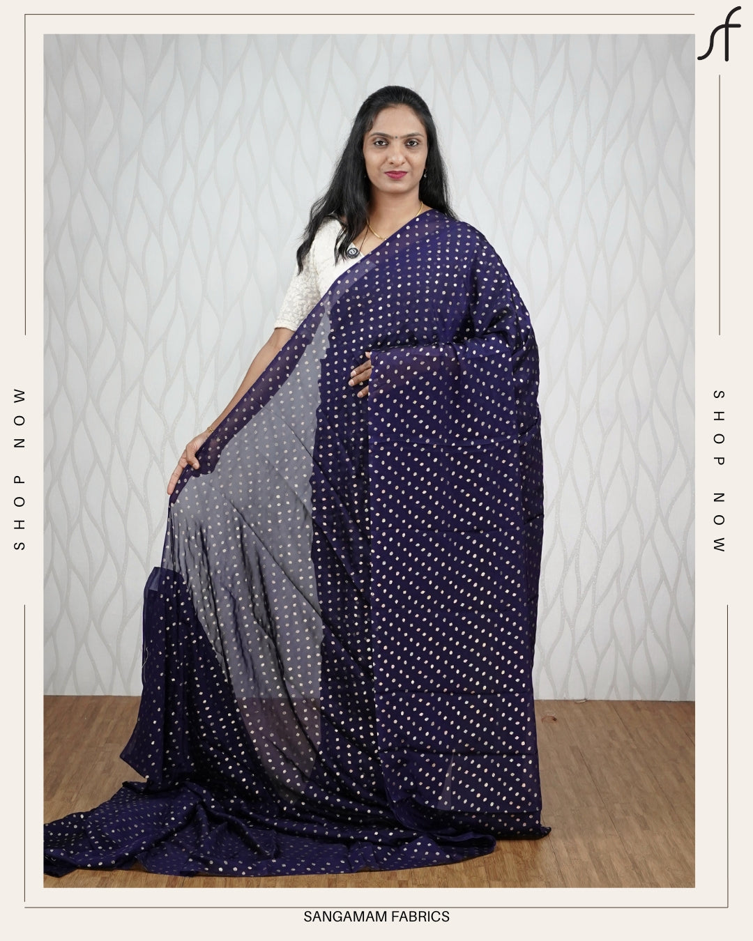 SILKY GEORGETTE SAREE