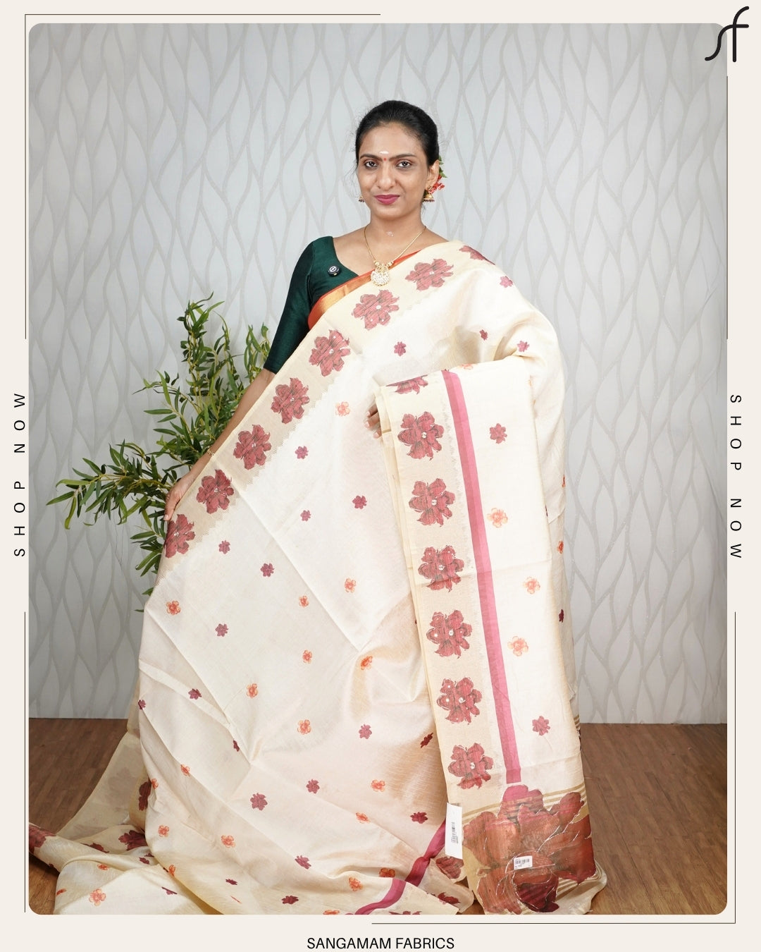 SEMI TUSSAR SILK SAREE