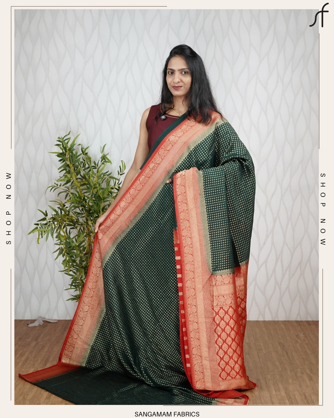 GEORGETTE BANARASI SAREE