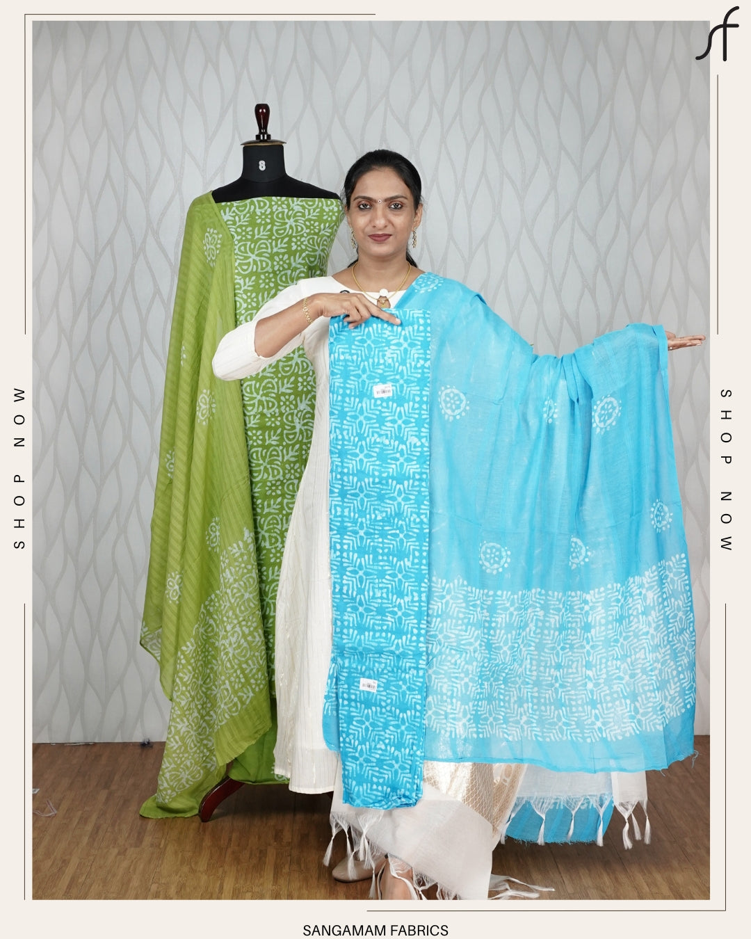 BATIK PRINTED COTTON SALWAR SUIT