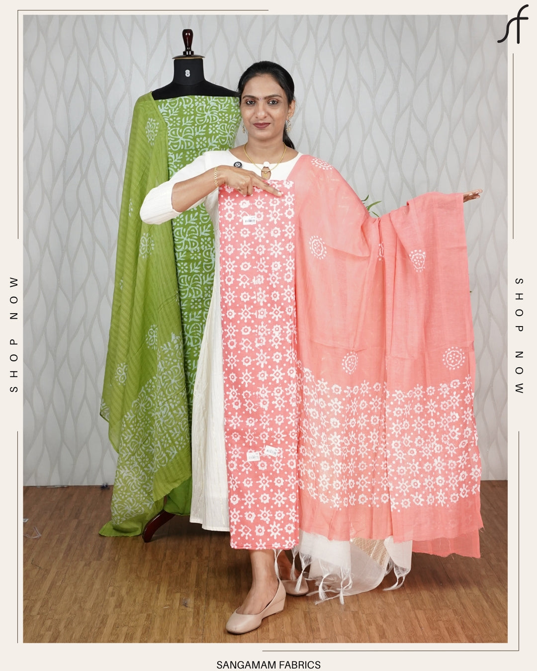 BATIK PRINTED COTTON SALWAR SUIT