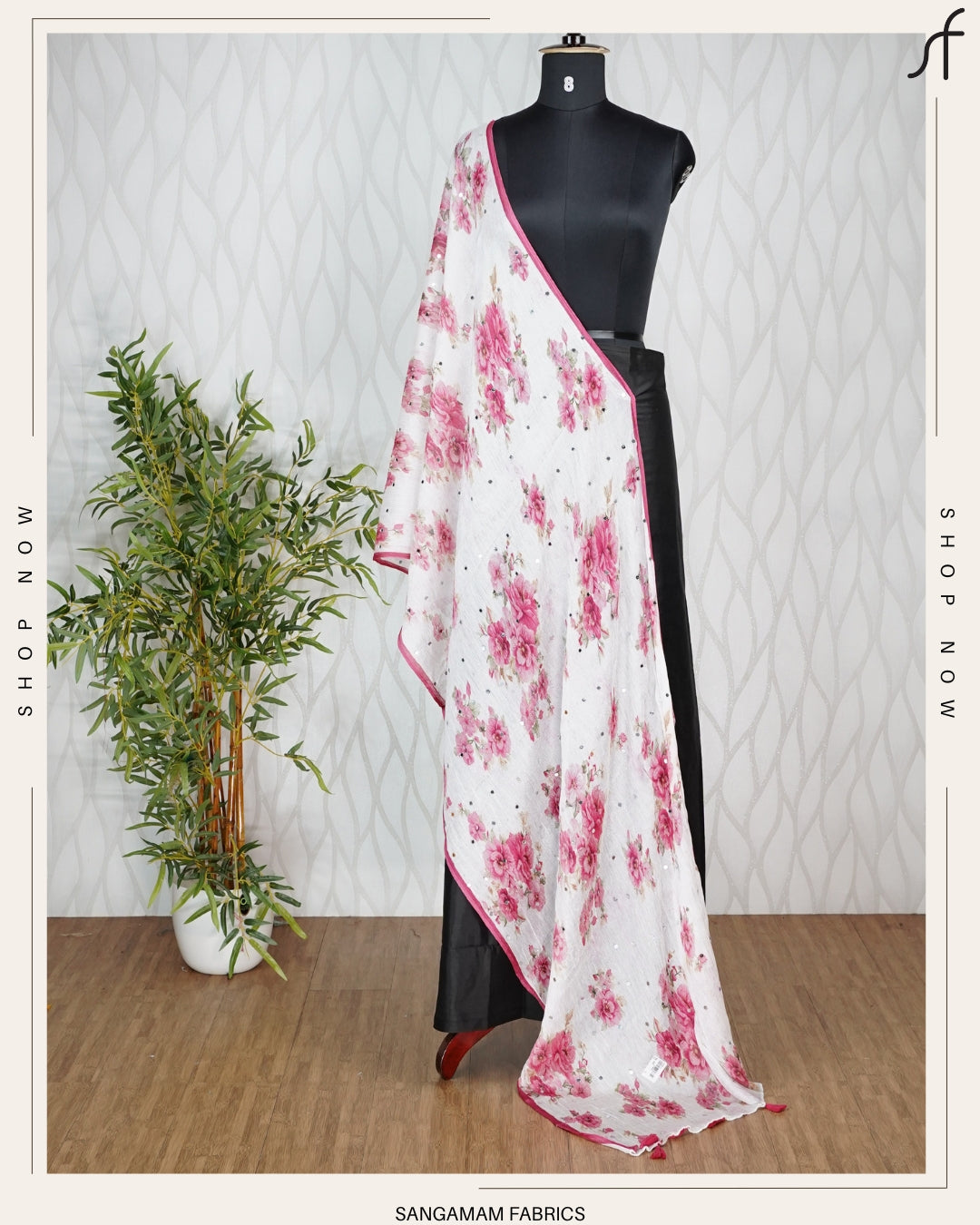FLORAL DUPATTA