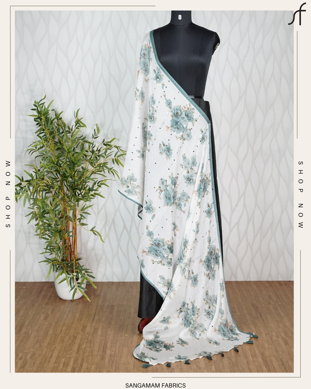 FLORAL DUPATTA