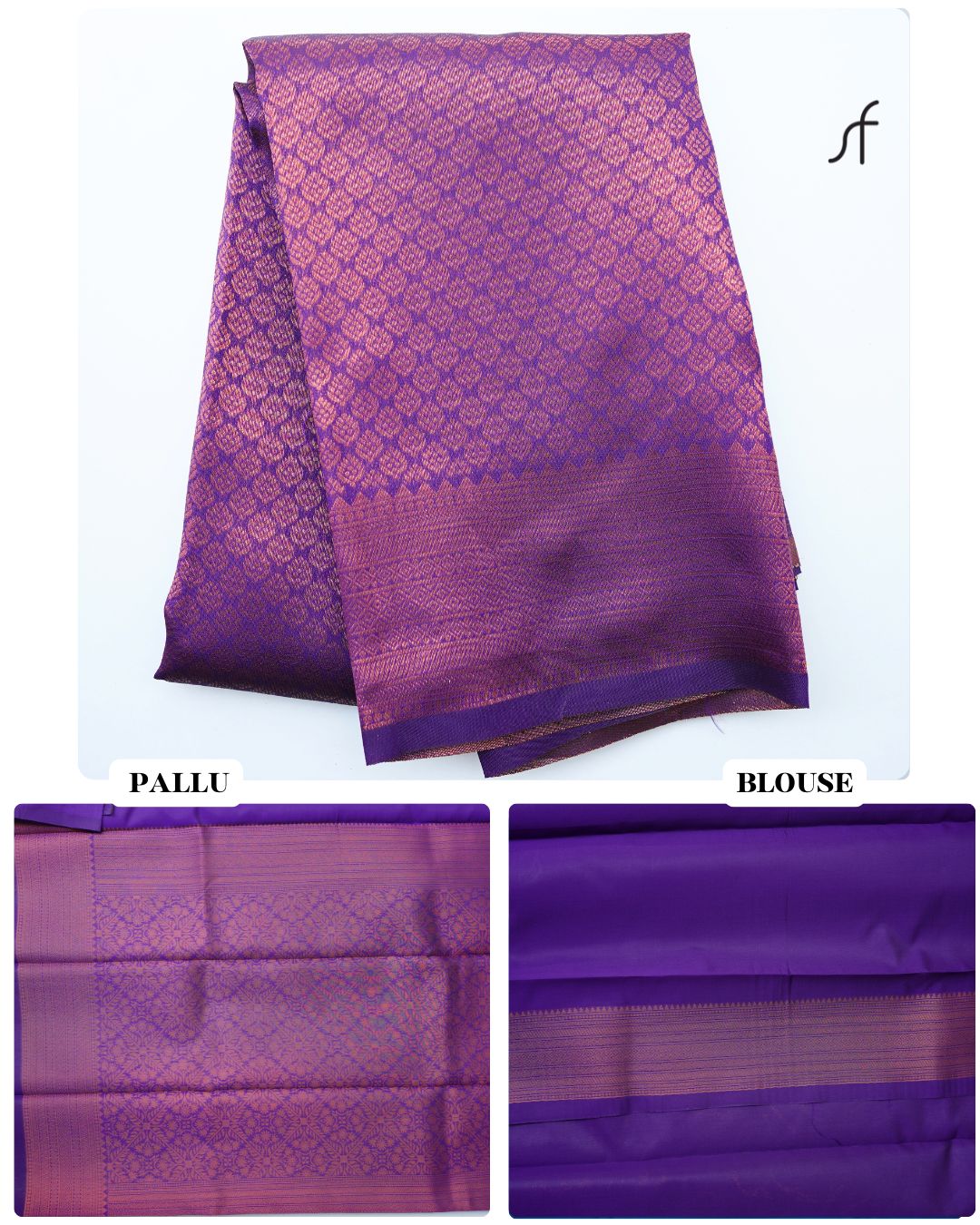 SEMI SILK BROCADE SAREE