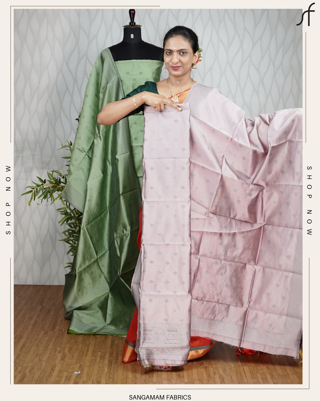 SEMI BANARASI SALWAR SUIT