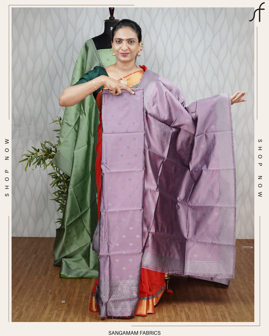 SEMI BANARASI SALWAR SUIT