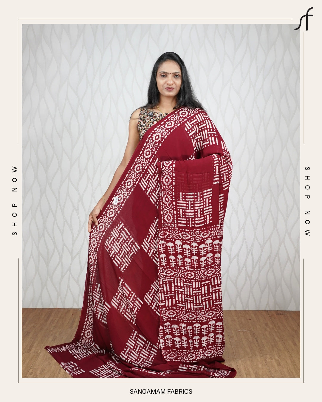 VISCOSE GEORGETTE SAREE