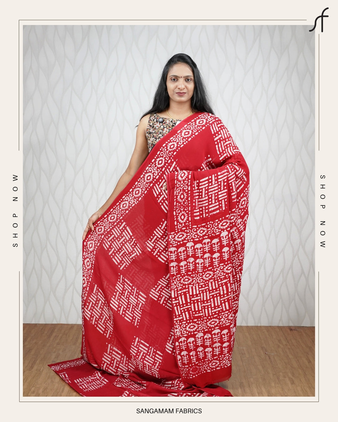 VISCOSE GEORGETTE SAREE